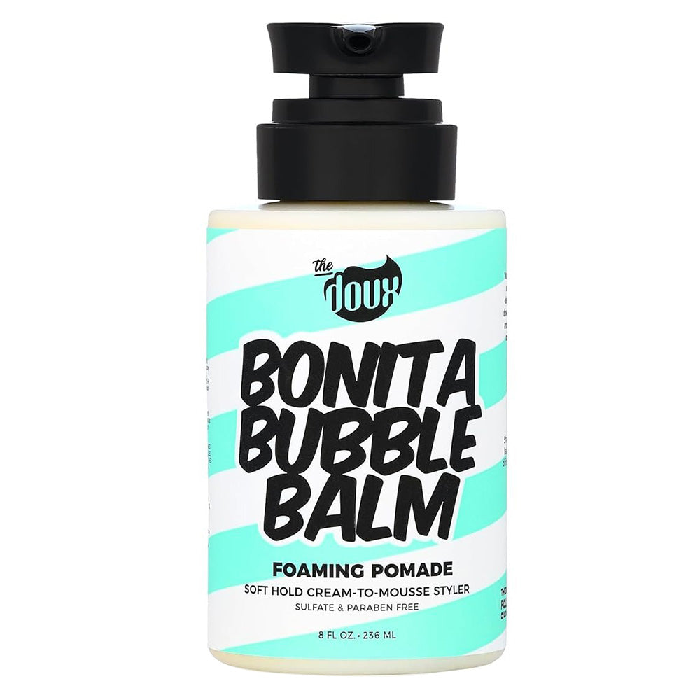 The Doux Bubble Balm Hair Pomade for Shine and Frizz Control 8Oz (236ml)